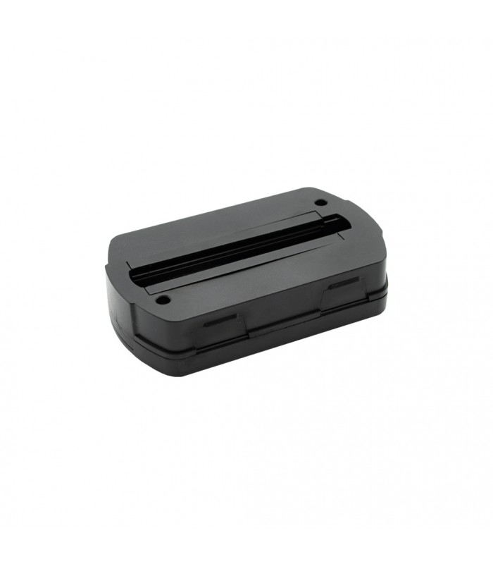 Base De Superficie Con Carril Monofásico Negro