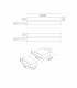 Cable Adaptador Tira Led 220VAC Ruzoc