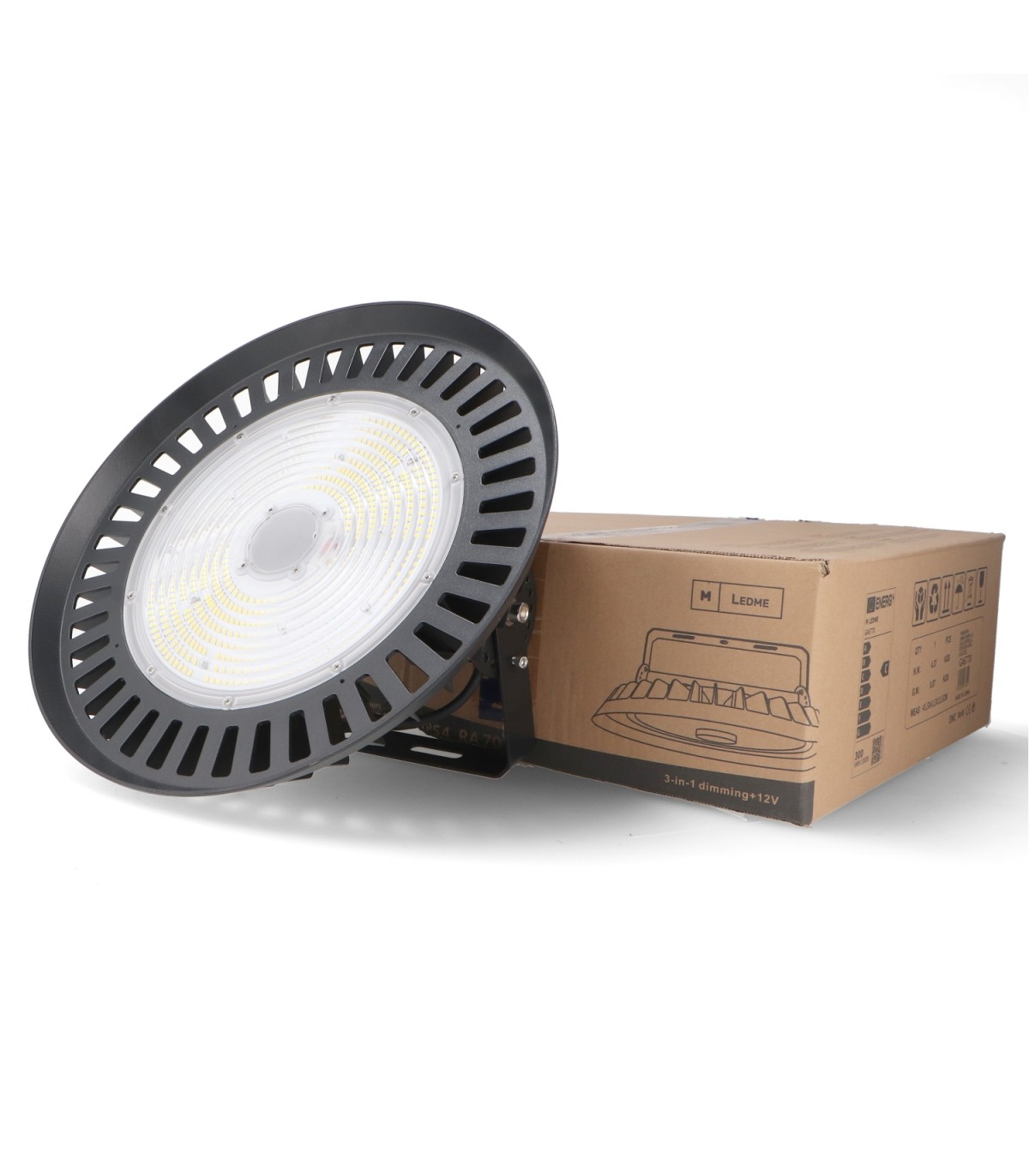 Campana UFO SERIE A Osram/Lifud 0-10V 300W 54000Lm 90º IP65