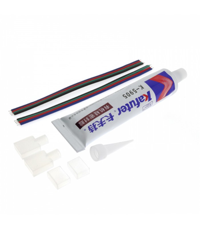 Cable Adaptador Para Tira Led 220Vac Bergamo Rgb