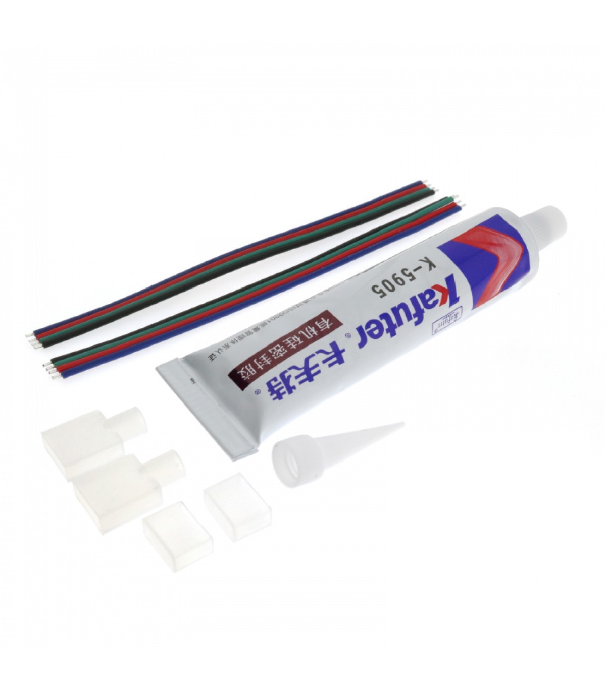Cable Adaptador Para Tira Led 220Vac Bergamo Rgb