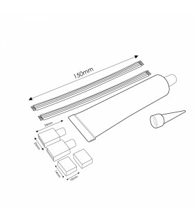 Cable Adaptador Para Tira Led 220Vac Bergamo Rgb