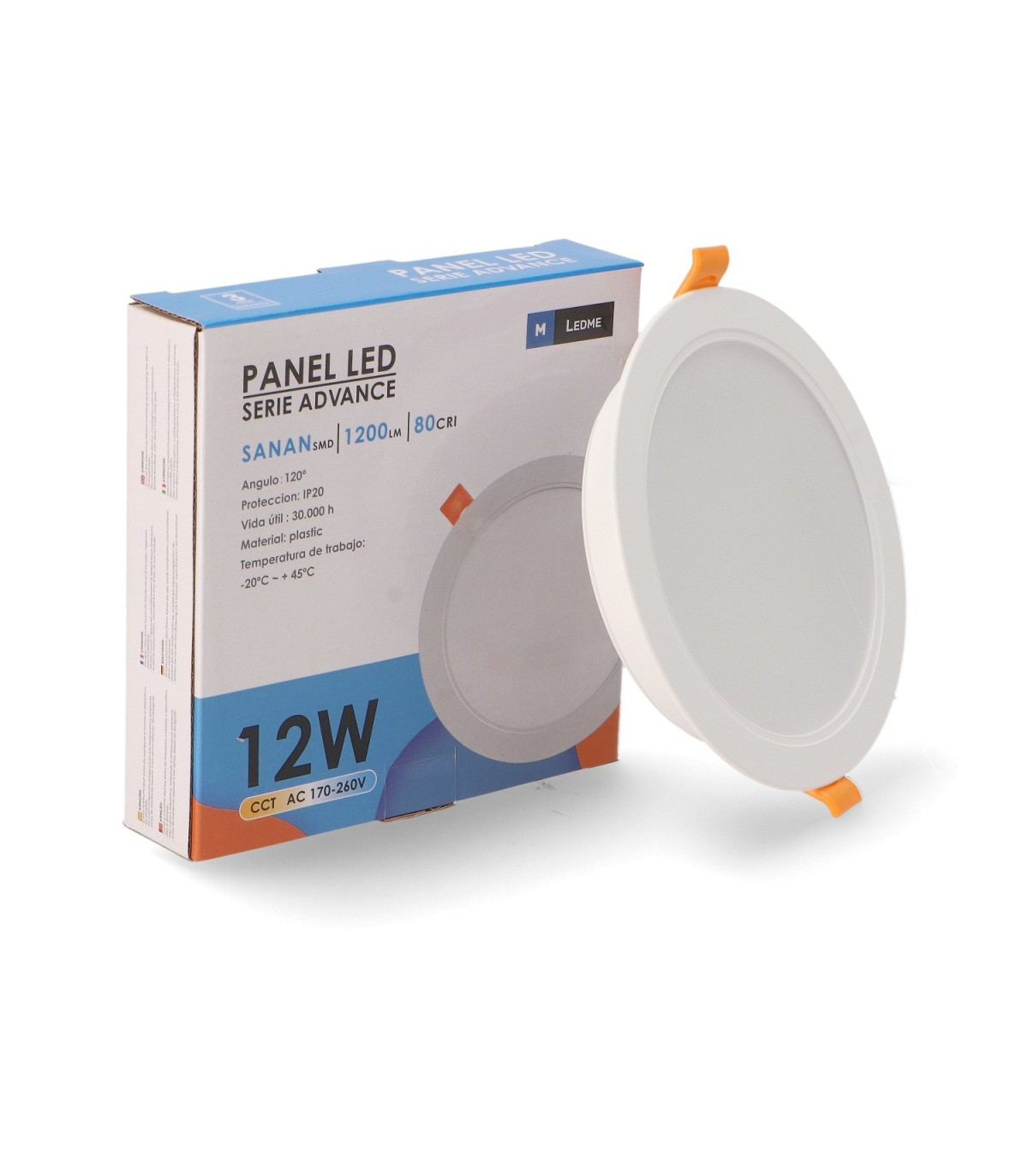 Downlight Led Advance 12W 1200Lm IP20 CCT