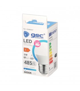 Bombilla Led 12-24V 5W 485LM E27