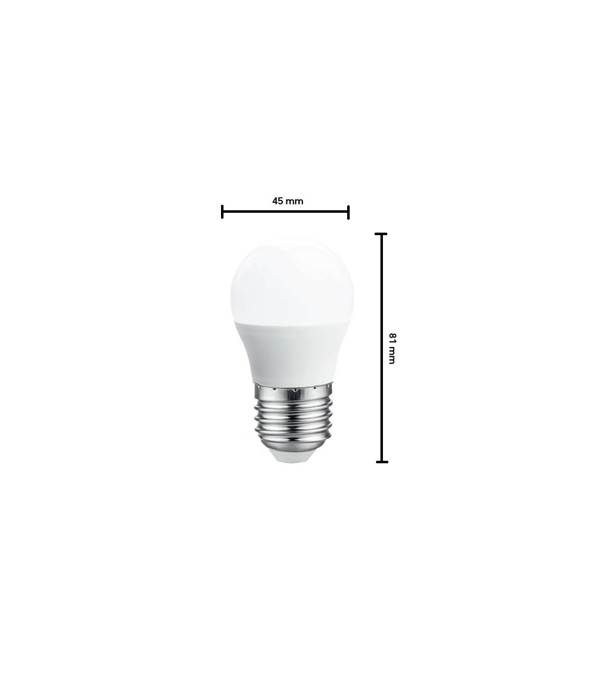 Bombilla Led 12-24V 5W 485LM E27