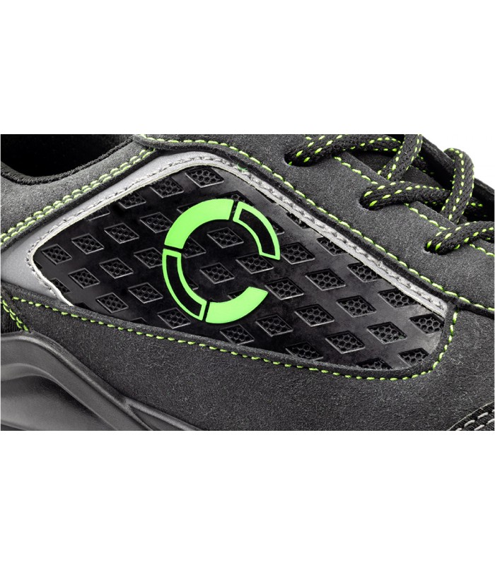 Zapatos de Seguridad con Punta de Fibra de Vidrio Bali S1P CI SRC