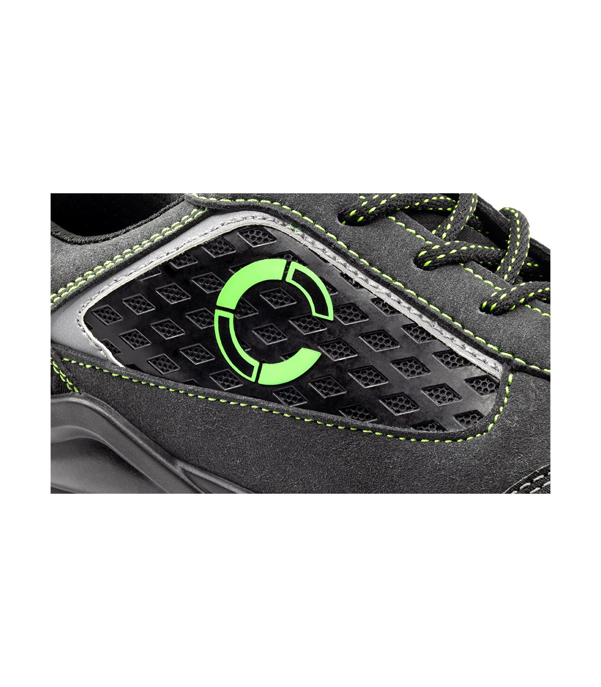 Zapatos de Seguridad con Punta de Fibra de Vidrio Bali S1P CI SRC