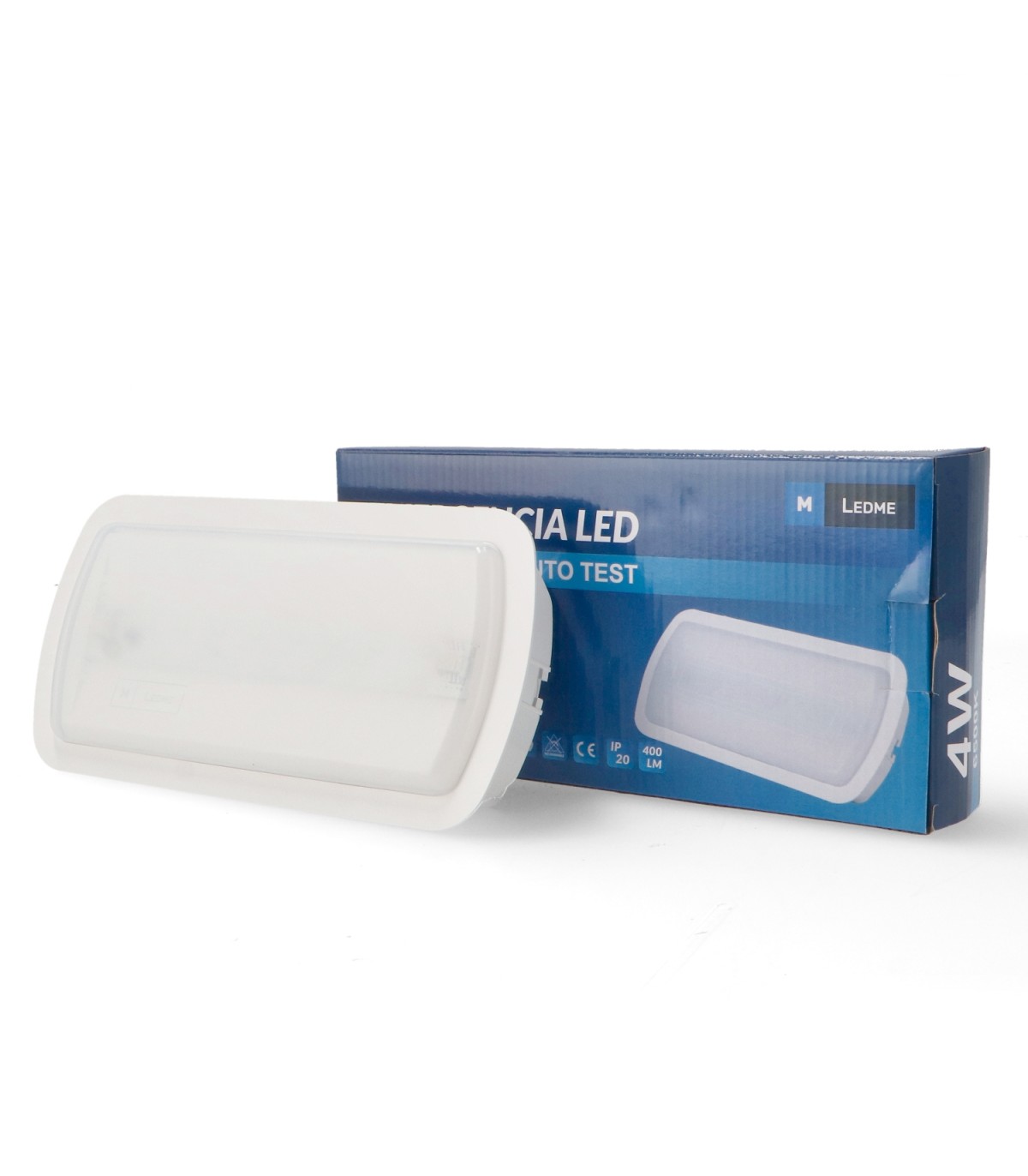 Emergencia Led 4W 400Lm IP20 Sup/Emp Autotest/Permanente/No Permanente