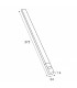 Barra Lineal Armario con Sensor 1W Osram