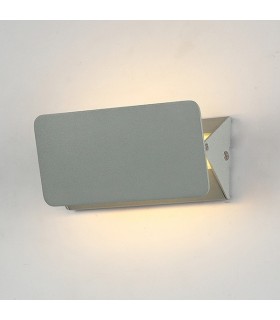 Aplique LED de pared 5W 420Lm 10-90º IP25 3000K White Vas