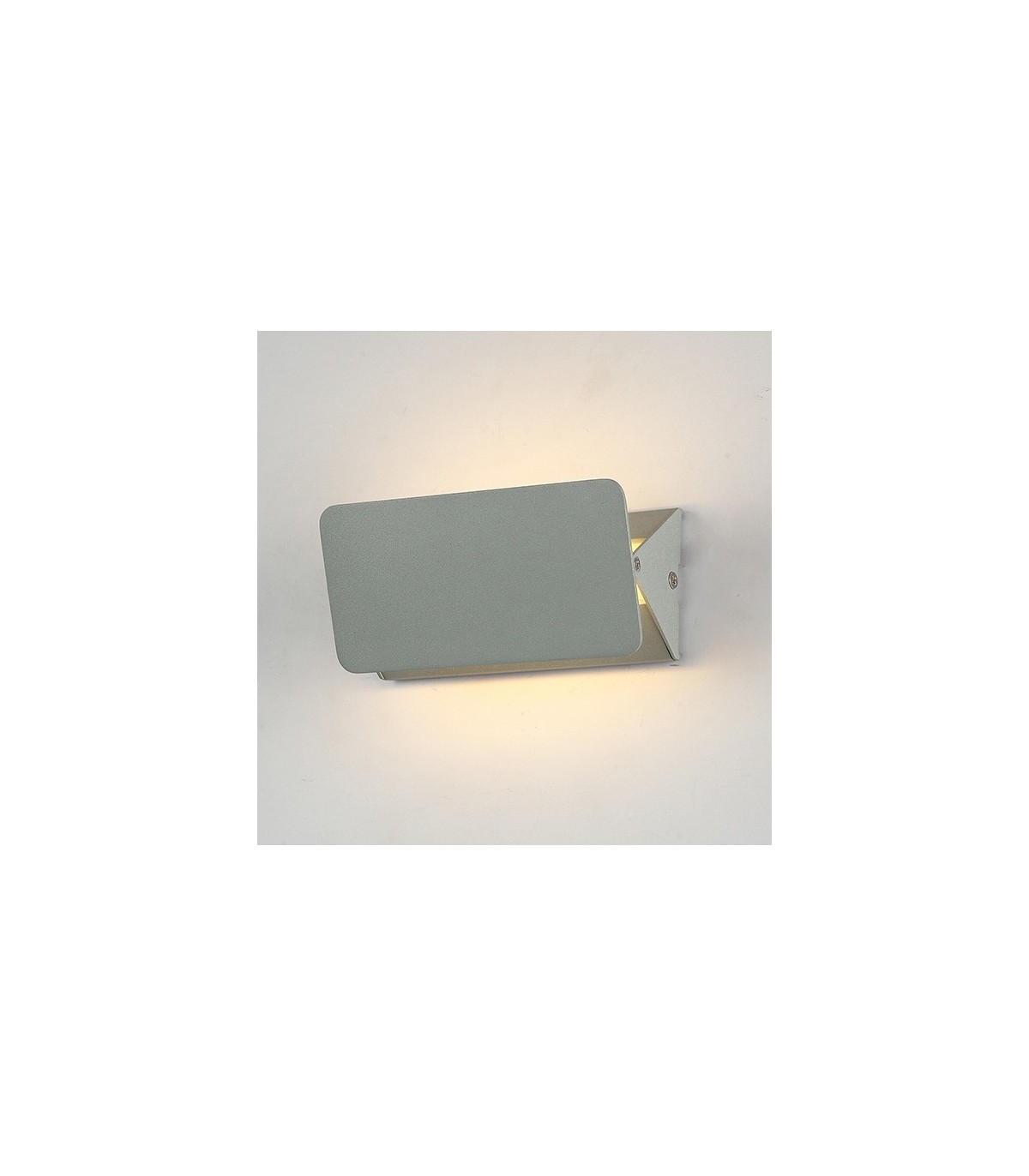 Aplique LED de pared 5W 420Lm 10-90º IP25 3000K White Vas