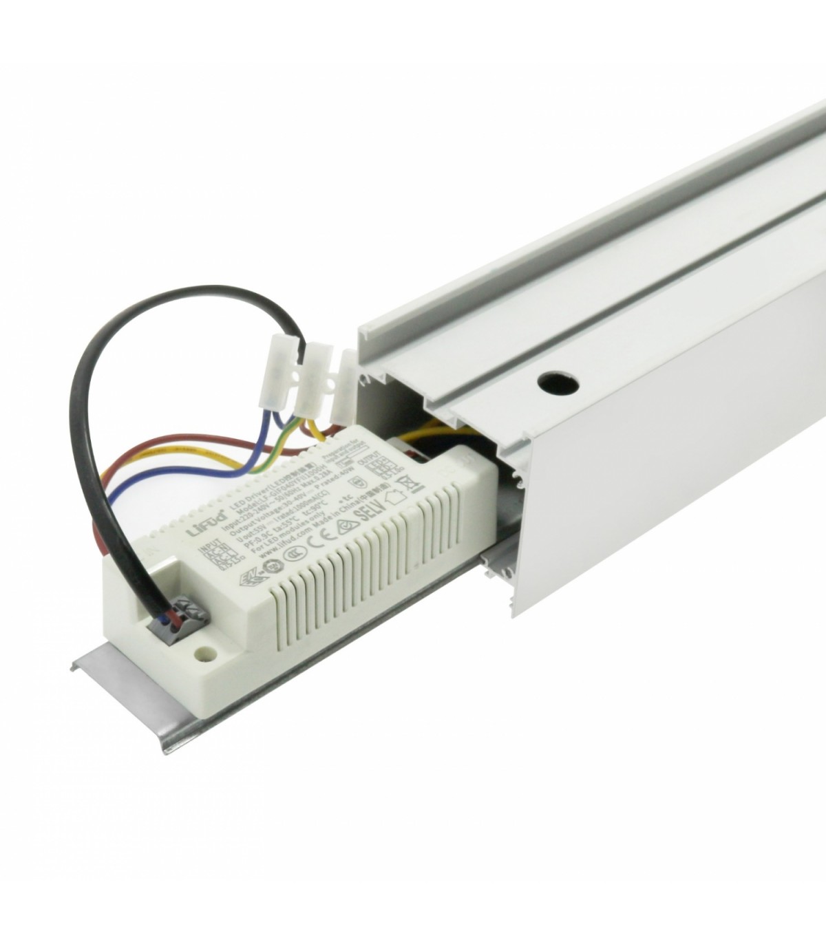 Lineal Barcelona Blanco 40W 4800Lm UGR19 CCT