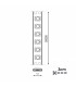 Tira Flexible Led 18W RGB 120Led/m IP20 DC12V -5 Metros-