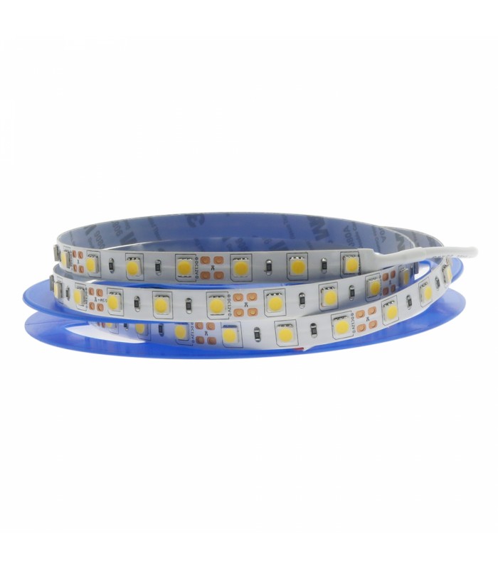 Tira Flexible Led 14W 1400Lm/M 60Led/m IP20 DC12V -5 Metros-