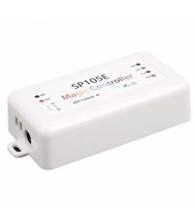 Controlador Colorful Sp105E Para Tira Led Digital 5-12-24VDC IP20