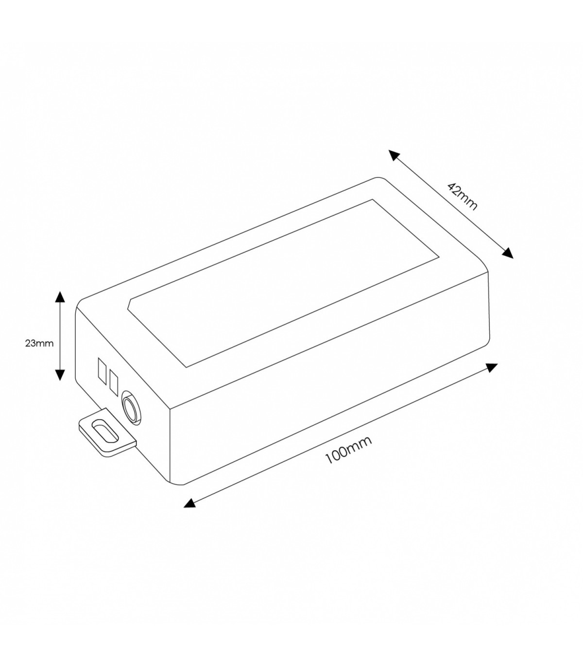 Controlador Musical Sp107E Para Tira Led Digital 5-12-24VDC IP20