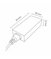 Adaptador Corriente Tiras Led 60W 12VDC