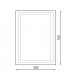 Espejo para Baño LED 15W Rectangular 6000K