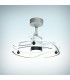 Ventilador Led Alison Blanco/Negro DC 125+125W 1100+1100Lm 3 Aspas CCT
