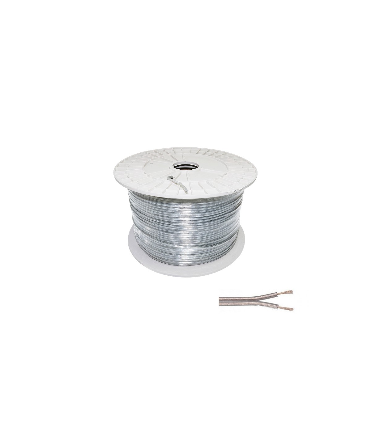 Cable Eléctrico Oxígeno Plano Manguera 2X0.5Mm² Para Tiras Led Monocolor - Metro-