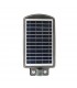 Farola LED Solar 20W 1.500Lm 140ºx75º Sensor crepuscular IP65 6000K