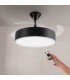 Ventilador de techo Messe APP DC 72W 3360Lm Negro 4 Aspas CCT