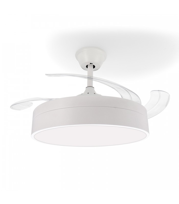 Ventilador de techo Messe APP DC 72W 3360Lm Blanco 4 Aspas CCT