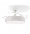 Ventilador de techo Messe APP DC 72W 3360Lm Blanco 4 Aspas CCT