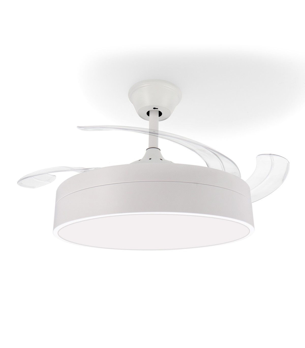 Ventilador de techo Messe APP DC 72W 3360Lm Blanco 4 Aspas CCT