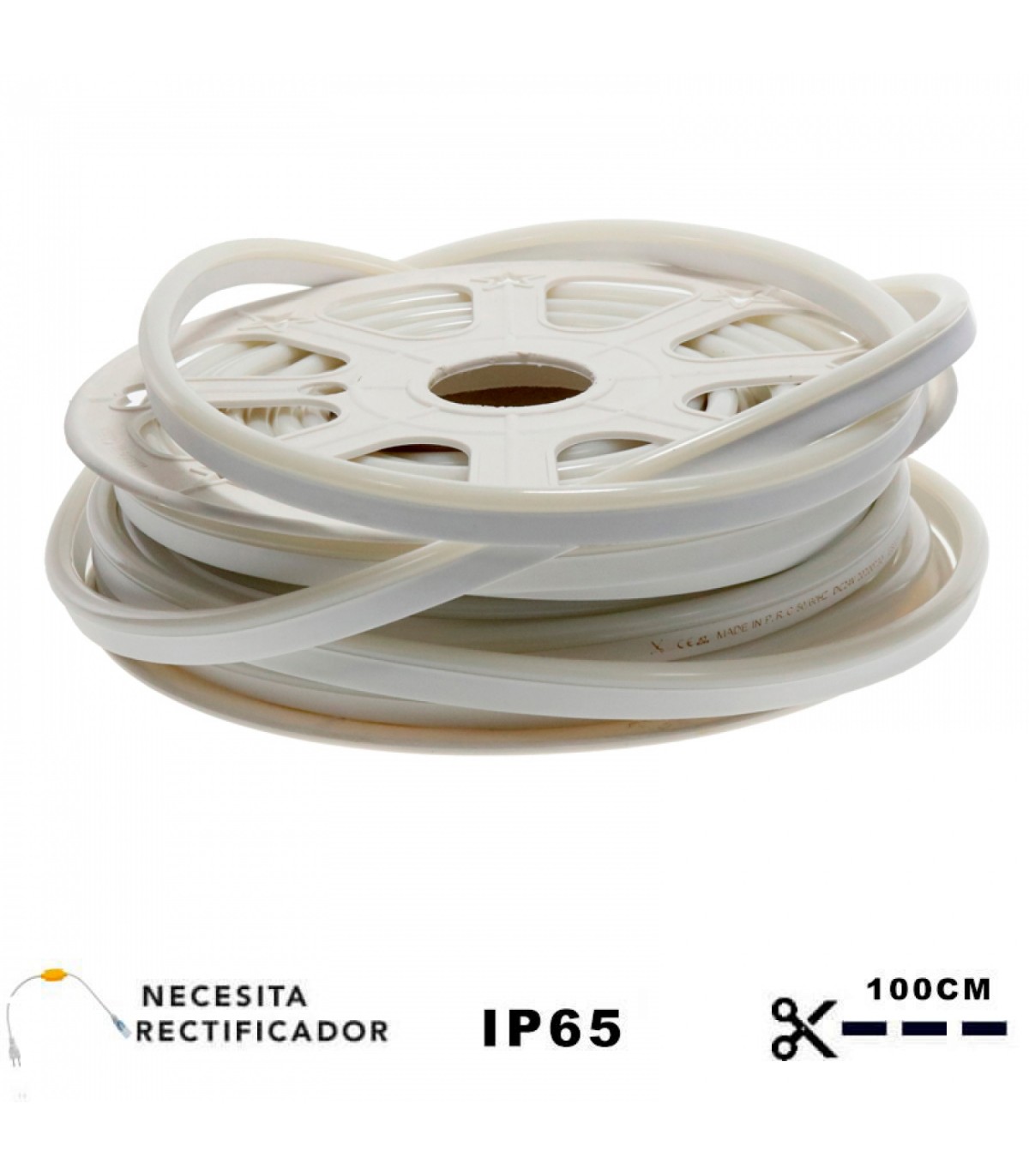 Neón Led Flexible 8.5W 800Lm 220V IP65 -Metro-