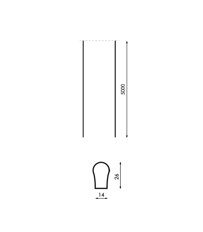 Neón Led Flexible 8.5W 220V IP65 RGB - Metro-