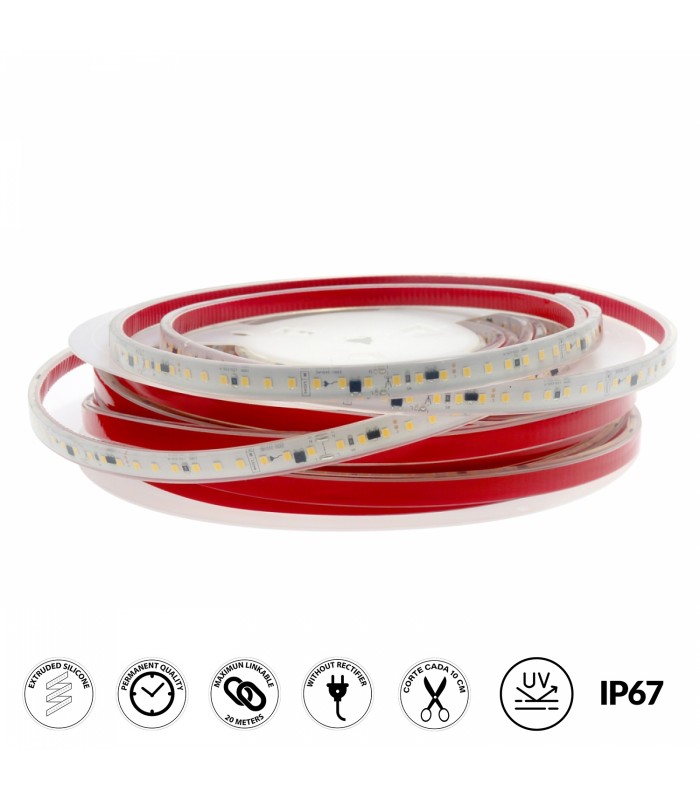 Tira LED Ruzok 17W/m 1680LM/m IP67 220V -Metro-