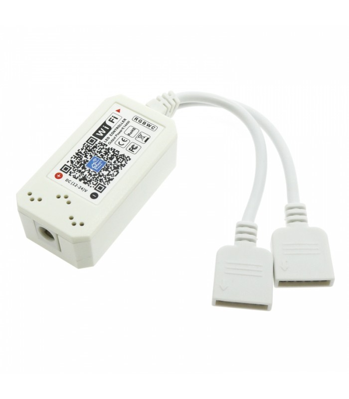 Controlador WiFi con Mando RGBW DC12-24V 144-288W