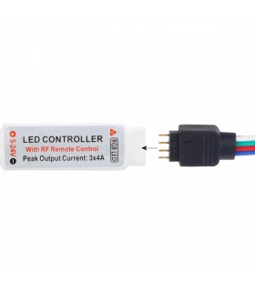 Controlador IR RGB 12-24V 144/288W IP20