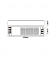 Fuente Alimentación SLIM 200W (DC12V) 16.6A IP44