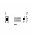 Fuente Alimentación SLIM 100W (DC24V) 4.2A IP44