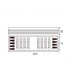 Fuente Alimentación Dimmable APP Tuya RGB+CCT 400W (DC24V) 16.6A IP20