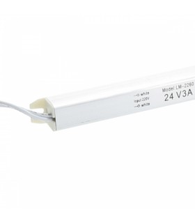 Fuente Alimentación 72W (DC24V) 3A IP20 (Especial para perfiles)
