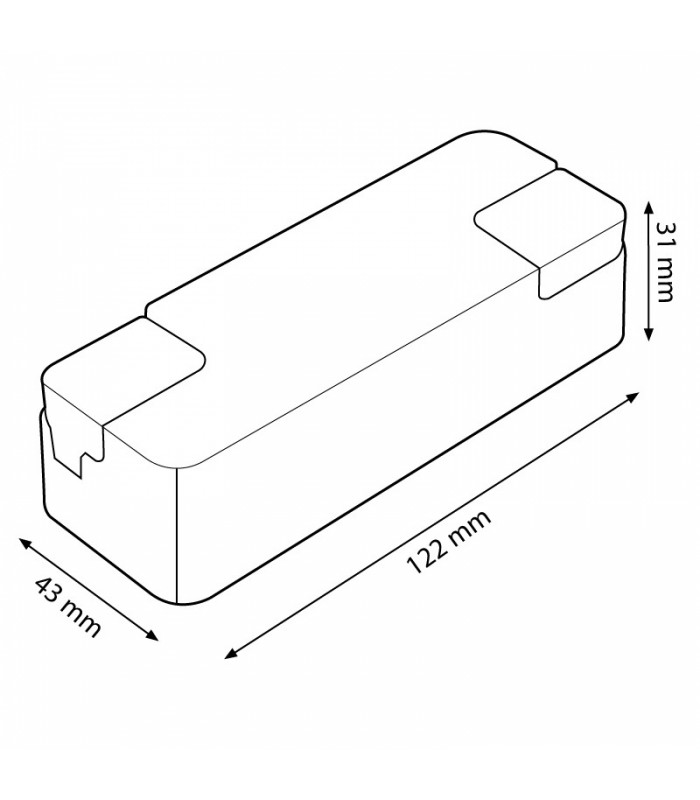 Driver PHILIPS Certadrive 44W OUT30-42VDC 1050mA IP44