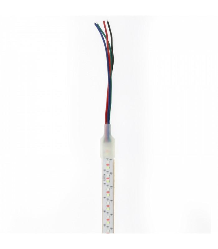 Tira Slim LED Bergamo 13W/m 1000Lm/M 220V IP65 RGB -Metro-
