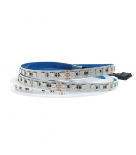 Tira Flexible Led 12W RGB 96Led/m IP65 DC24V -5 Metros-