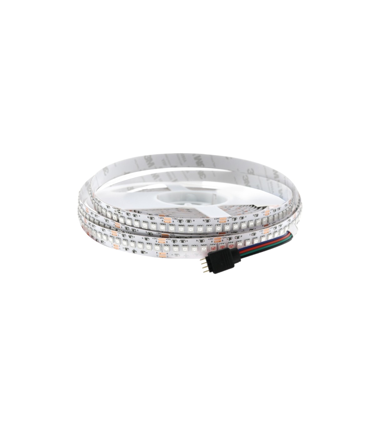 Tira Flexible Led 25W RGB 204Led/m IP20 DC24V -5 Metros-