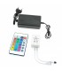 Kit Tira Led 16W 1280Lm Fuente + Mando IP20 RGB -3 Metros-