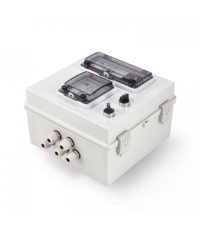 Cuadro Eléctrico Premontado Para Piscina de 1Cv Con Transformador 60Wac y Controlador Incluido