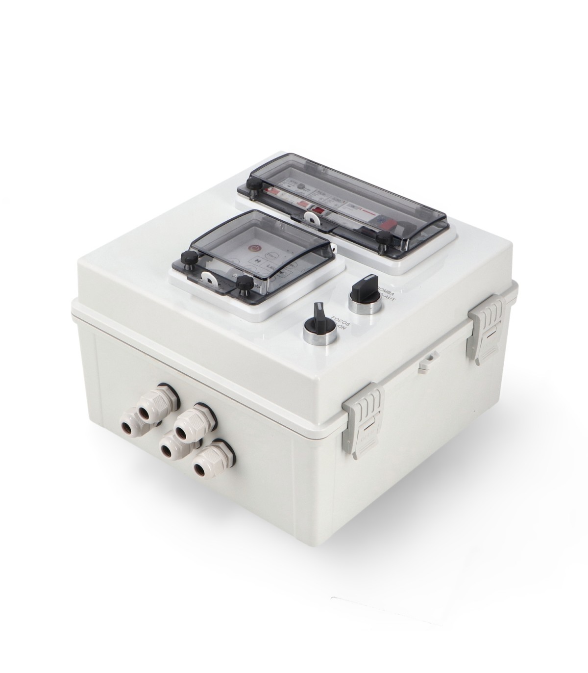 Cuadro Eléctrico Premontado Para Piscina de 1Cv Con Transformador 60Wac y Controlador Incluido
