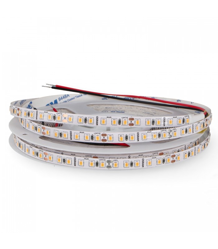 Tira Flexible Led 12W 1100Lm/M 120Led/m OSRAM IP20 DC24V -5 Metros-
