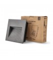 Baliza ENFINE Empotrable 10W 800LM IP65 Negra