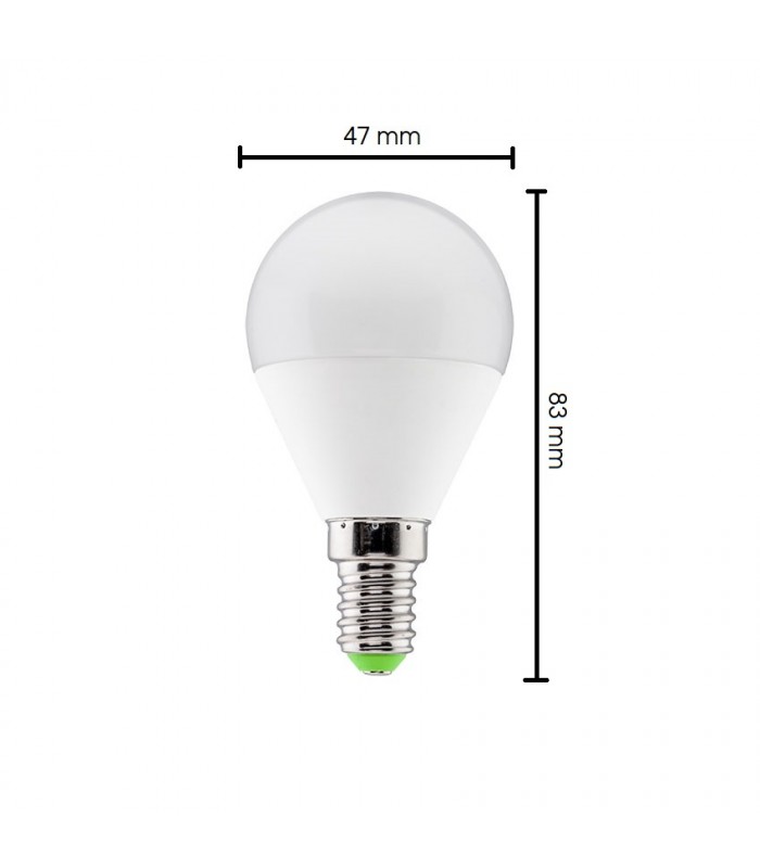 Bombilla Led 12-24VDC 6W 576LM E14