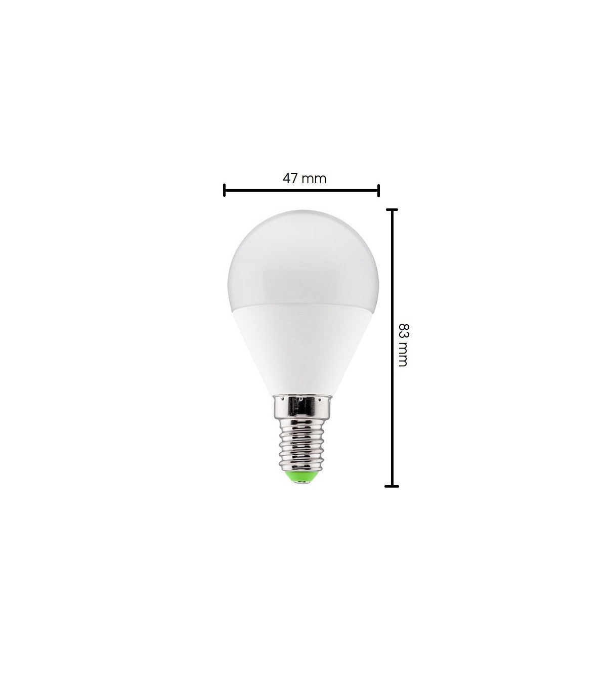 Bombilla Led 12-24VDC 6W 576LM E14
