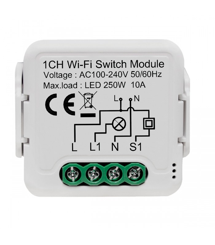 Interruptor Wifi Programable GSC 250W/10A